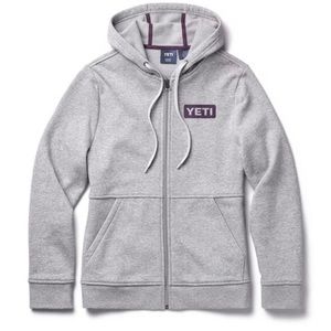 Yeti Women's Brushed Fleece Logo Full-Zip Hoodie